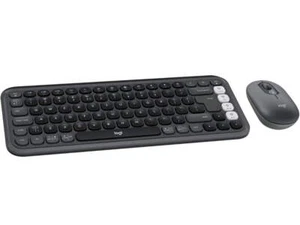 Logitech POP ICON Combo, Bluetooth Keyboard and Mouse Combo, Comfortable Typing, - Picture 1 of 6
