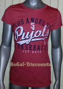 ALBERT PUJOLS Los Angeles ANGELS of Anaheim T-Shirt MLB Players Choice SZ XLarge - Picture 1 of 2