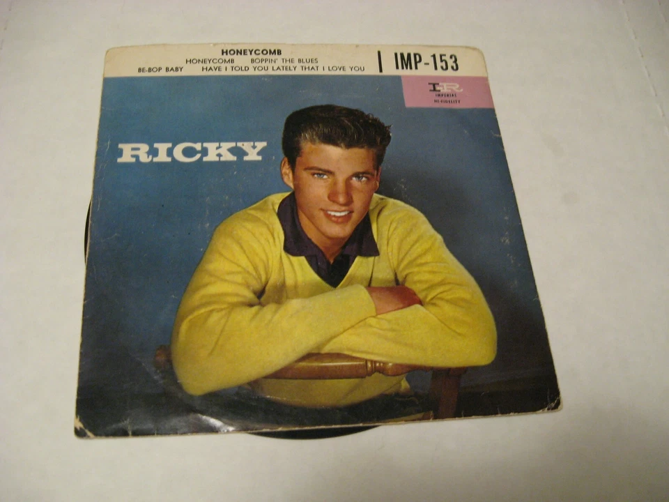 **Ricky Nelson/ Honeycomb EP/ Imperial/ 1957/ Canada/ Picture Sleeve - Image 1 of 4