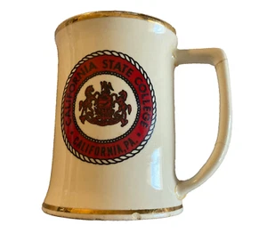 California State College (Pennsylvania Western University) Ceramic Mug, Vintage - Picture 1 of 5