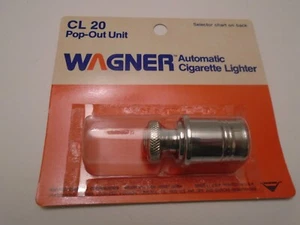 1960 1990 NOS WAGNER AMC FORD GM CHRYSLER CHEVROLET NASH POP OUT LIGHTER CL-20 - Picture 1 of 7