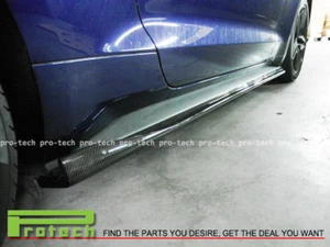 Faldas laterales Ford Mustang JPM 2015-2017 estilo fibra de carbono alerón labial adicional - Imagen 1 de 2