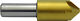 5/16* 82° Degree 6 Flute Cobalt TiN Coated Countersink Melin USA #18201