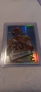 Caleb Williams MINT ROOKIE CARD BOWMAN U CHROME REFRACTOR #1 DRAFT PICK RC - Picture 1 of 2