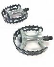 VP Components Bear Trap VP-747F Old School BMX 9/16" Pedals In Black/Silver 