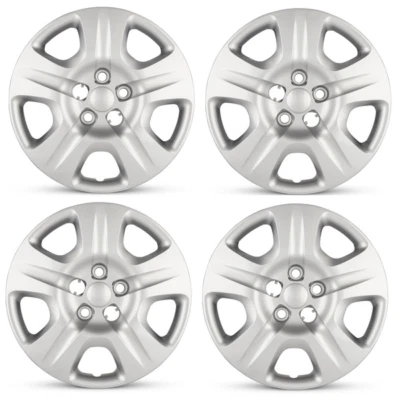 New Set of 4 16" Silver Wheel Cover Hubcap 2013-2016 for Dodge Dart - Image 1 of 3
