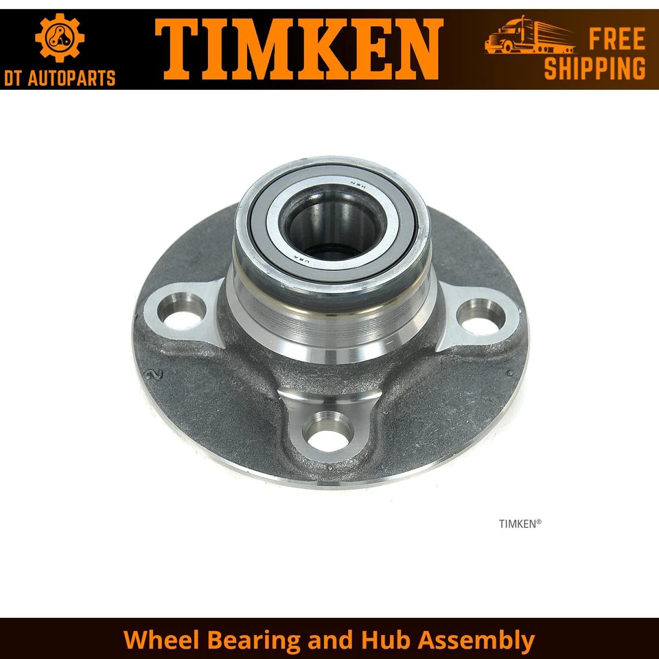 Conjunto de cojinete de rueda y buje trasero Timken 1992 para Nissan Sentra 1991-1999 tracción delantera Foto 1 de 4