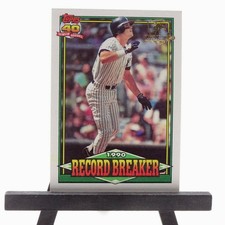 1991 Topps Desert Shield Kevin Maas #4 1990 Record Breaker