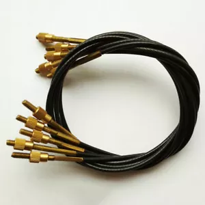 5X 1/8 Double Bass Upright Bass Tailgut Steel Core Tailpiece Cord Endline Gut - Picture 1 of 2