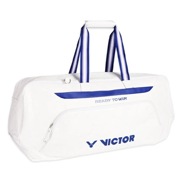 Victor Bolso Cuadrado de Bádminton Raqueta Bolsa de Entrenamiento Deportivo Blanco Nuevo con Etiquetas BR5618 Foto 1 de 1