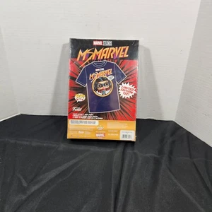 MS MARVEL Funko Pop Tees Marvel T Shirt Size Large Target Exclusive 2022 New - Picture 1 of 10