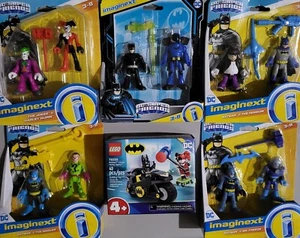 DC Super Friends Collection BATMAN, HARLEY QUINN FREEZE, PENGUIN, JOKER, RIDDLER - Picture 1 of 8