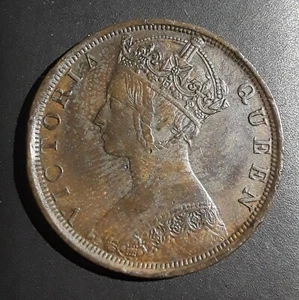 Hong Kong 1901H Cent KM4.3 XF+ - Picture 1 of 2
