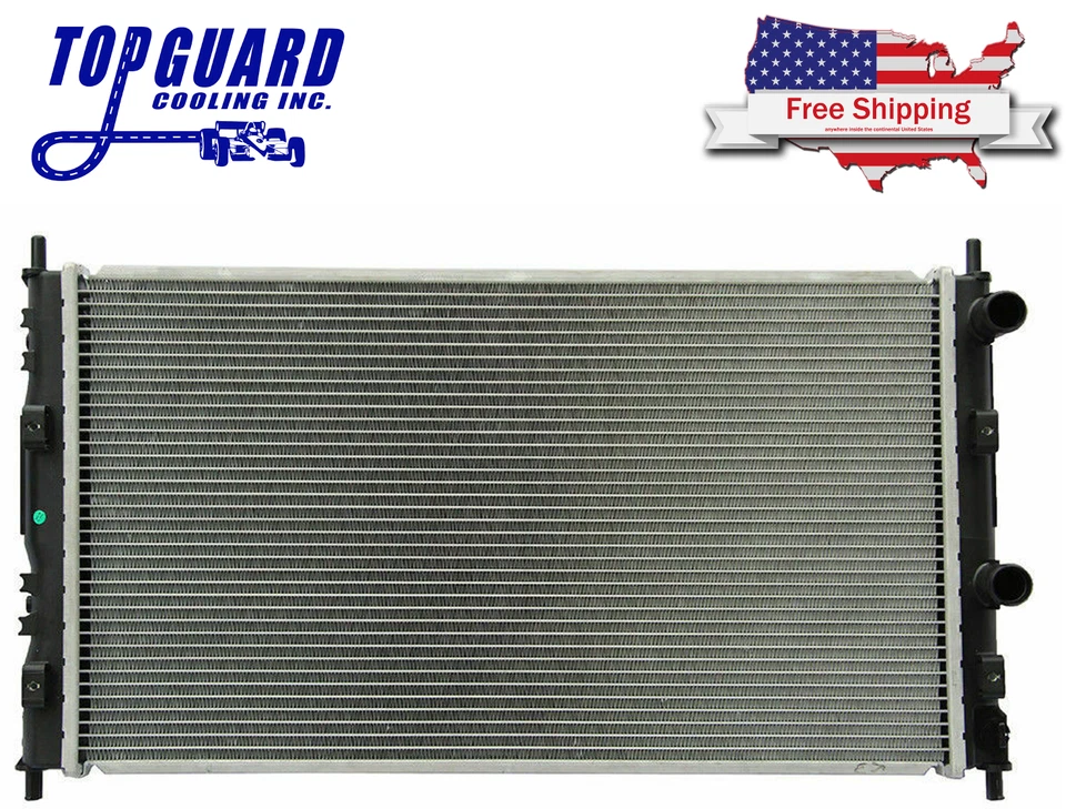Radiator 2323 Fits 2001-2006 CHRYSLER SEBRING 2001-2006 DODGE STRATUS 2.4L 2.7L - Image 1 of 4