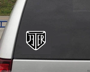 Derek Jeter decal - Unique Classy Jeter Logo Re2pect Yankees Captain - 6"x6" - Picture 1 of 1