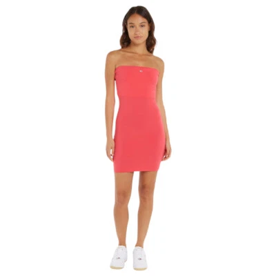 Tommy Hilfiger Tjw Essential Облегающий без бретелек [гр. L XL] Женское платье Новинка & OVP - Изображение 1 из 2