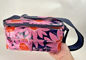 Vera Bradley Loves Me Insulated Lunch Bag Tote Retired Pink Floral Adjustable - Picture 1 of 15