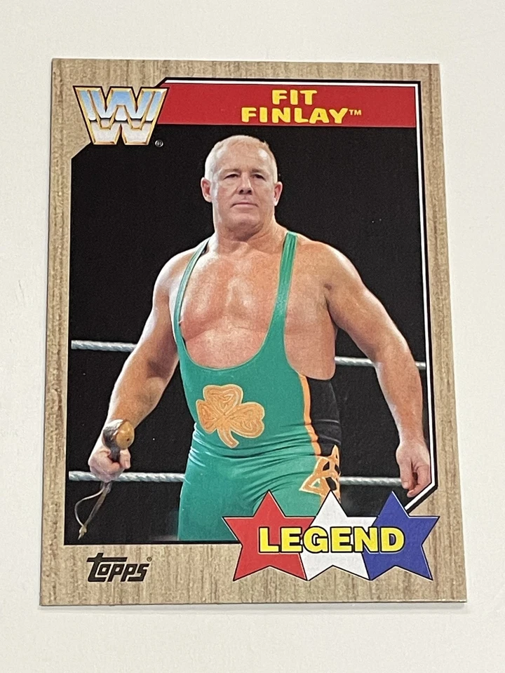 2017 Topps WWE Heritage Wrestling Legend #77 - Fit Finlay - Image 1 of 2