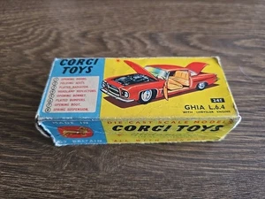 Corgi Toys Die-Cast Model 241, Ghia L.6.4 In Blue, With Original Box. - Picture 1 of 17