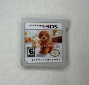 Nintendogs + Katzen Spielzeug Pudel Nintendo 3DS Spiel nur Cartridge - Bild 1 von 2