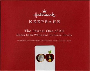 THE FAIRST ONE OF ALL, SNOW WHITE 2019 HALLMARK PREMIUM ANDENKEN ORNAMENT NEU - Bild 1 von 3