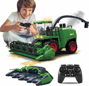 Ferngesteuerter Mähdrescher mit Licht RC Farm Harvester Traktor Spielzeug - Bild 1 von 12