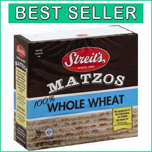 Bulk Pack of 12 - Delicious Whole Wheat Matzo Crackers; Perfect for Entertaining - Picture 1 of 2
