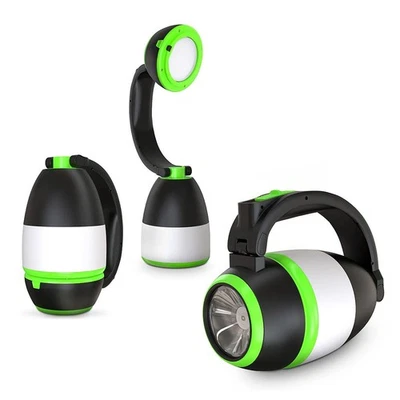 B.K.Licht LED Campingleuchte Taschenlampe Tischleuchte Zelt für 3 x AA Batterien - Bild 1 von 4