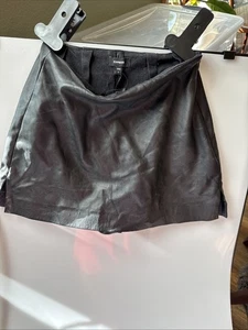 Express schwarzer Kunstleder-Skort Damengröße 0 - Bild 1 von 10