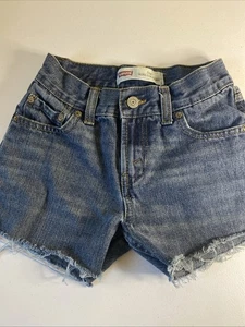 Levi’s 514 Slim Straight Denim Jean Shorts Regular 10 Youth Girls (G5) - Picture 1 of 11
