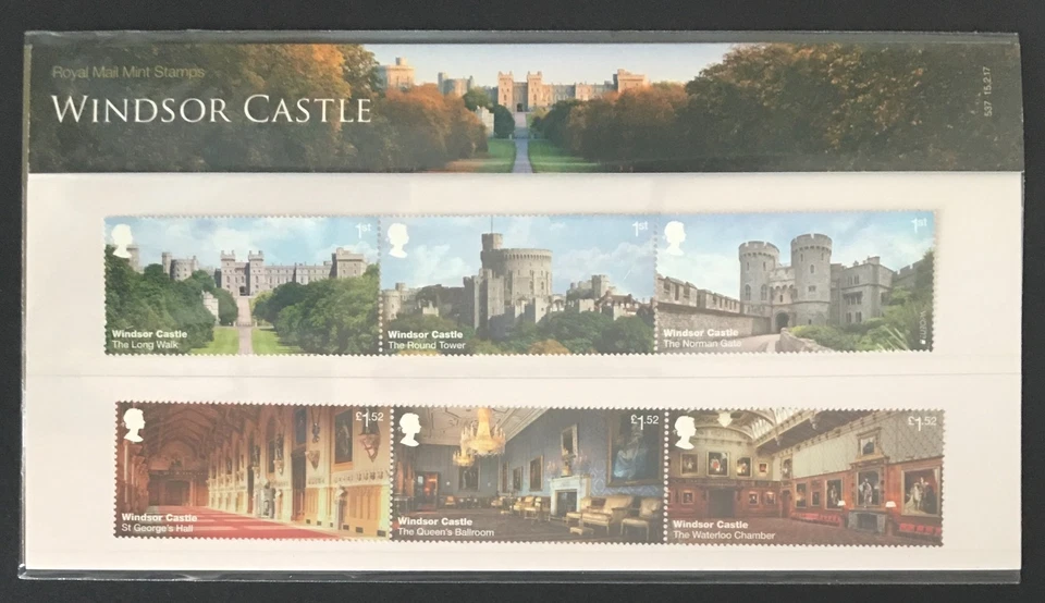 GB QEII MNH 2017 Presentation Pack 537 Windsor Castle - Image 1 of 1