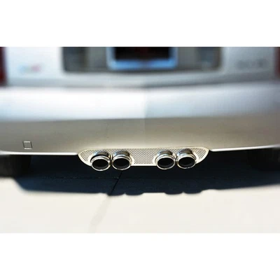 Panel de llenado de puerto de escape perforado con moldura pulida para Cadillac XLR 2004-2008 Foto 1 de 4