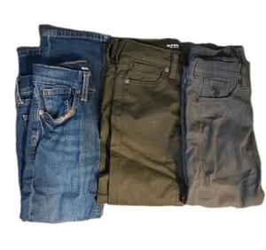 Old Navy POLO ASSN Boys Denim Lot of 3 Skinny Fit Jeans Pants 6-7 Slim Stretch - Picture 1 of 9