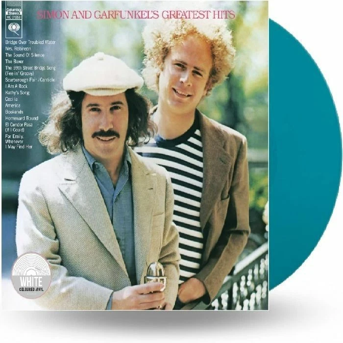SIMON & GARFUNKEL - Greatest Hits - Vinyl (limited turquoise vinyl LP) - Image 1 of 1