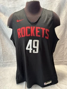 Men's Nike Houston Rockets #49 Reversible Game Worn Used Practice Jersey XL - Picture 1 of 14