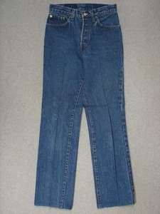 SB17415 USA VINTAGE 1980s *LEVIS* 26501-0119 WOMENS JEANS sz7 DARK (rehem 26x30) - Picture 1 of 6