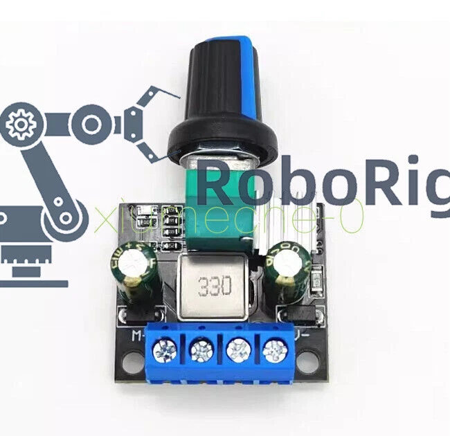 3.5A DC12V/24V PWM Motor Speed Controller LED Dimmer B10K Potentiometer Knob - Bild 1 von 4