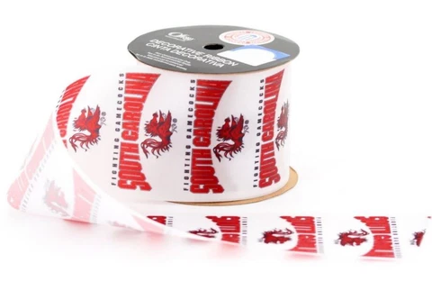 South Carolina Gamecocks Ribbon - Licensed By Offray - Made In USA Cover