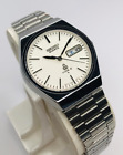 Vintage Seiko Type 2 Quartz White Dial 7546-810A Men's Watch