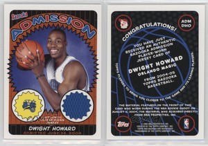 2004-05 Topps Bazooka Admission Dwight Howard #ADMDHO Rookie RC