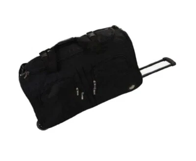 Rockland-New With Tags. 36 Inch  ROLLING DUFFLE - BLACK- - Image 1 of 4