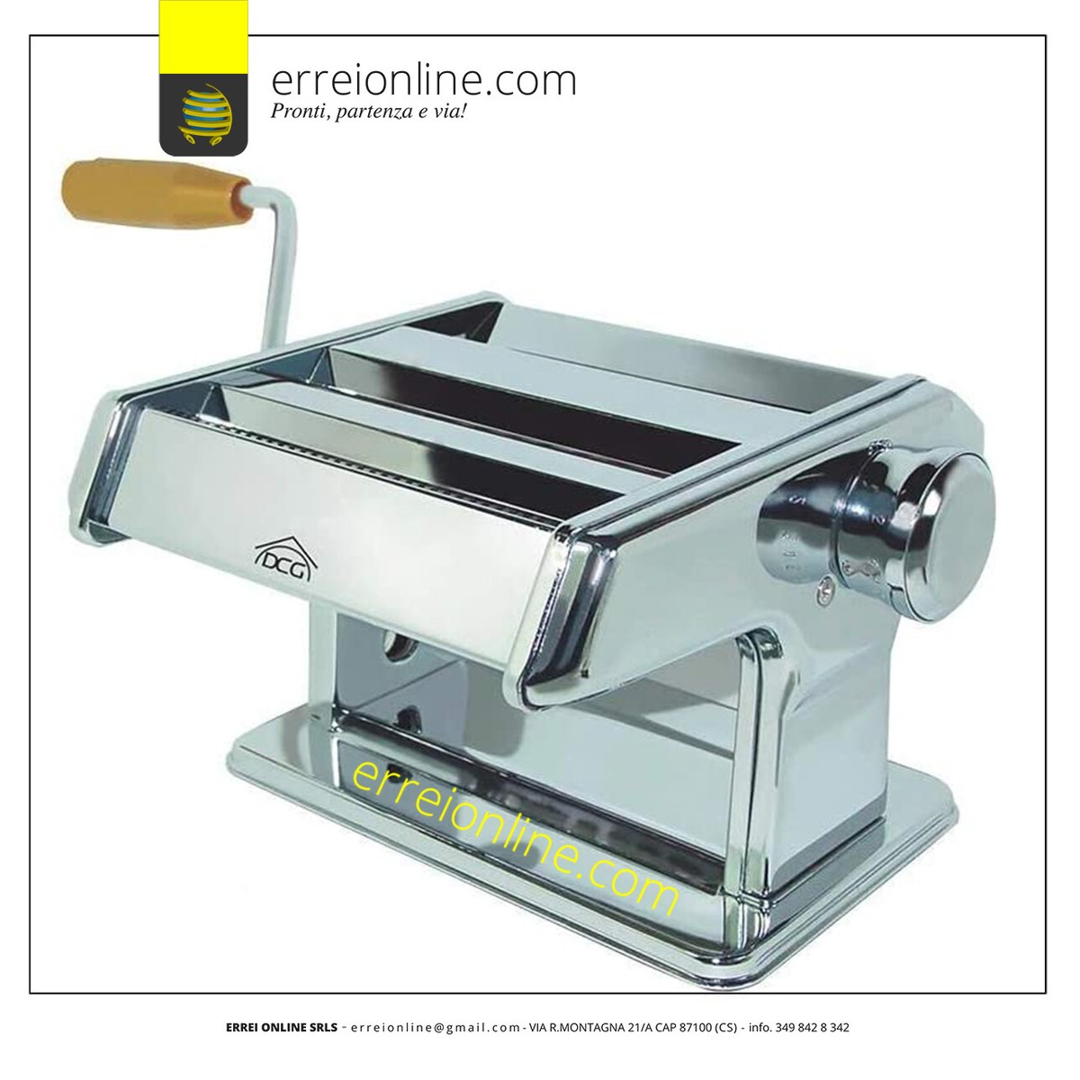 Macchina Per Cavatelli Manuale - Con Manovella E Rulli | Portatile E Facile Da Pulire | Per Pasta Fresca Fatta In Casa - Foto 4