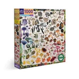 Mushroom Rainbow 1000 Piece Jigsaw Puzzle eeBoo New - Picture 1 of 3