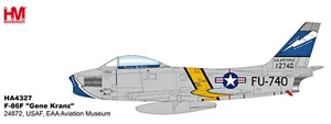 Hobby Master 1/72 HA4327 F-86F Sabre USAF EAA Aviation Museum New INSTOCK!! - Picture 1 of 5