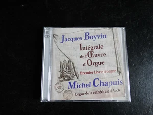 2 CD J. BOYVIN MICHEL CHAPUIS - INTEGRALE DE L'OEUVRE D'ORGUE 1 / neuf & scellé - Picture 1 of 2