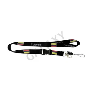 Colombia Lanyard / Colombia Flag Lanyard - Picture 1 of 4
