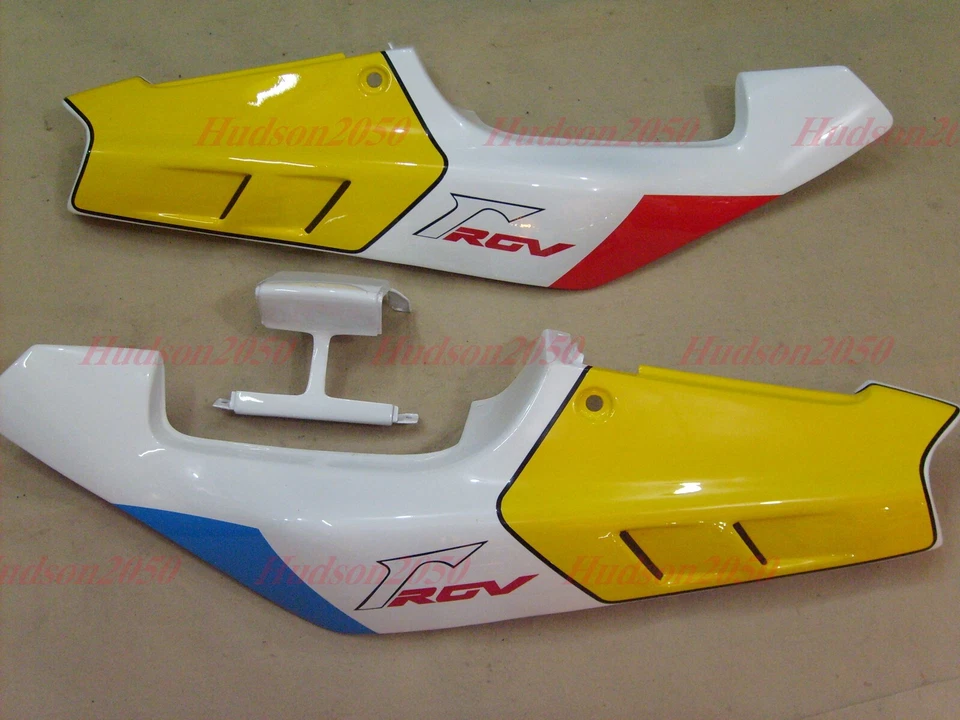 Carenado de capó trasero para Suzuki RGV250 VJ22 1990-1994 RGV 250 blanco/amarillo Foto 1 de 1