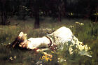 Ophelia John William Waterhouse Hamlet Shakespeare 1889 Gemälde Posterdruck