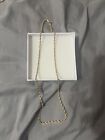 10k Solid Gold Diamond Cut Rope Chain 21” 12.5 grams