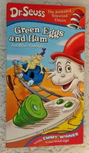 VHS Doctor Dr Seuss Green Eggs and Ham Other Favorites Halloween is Grinch Night - Picture 1 of 3